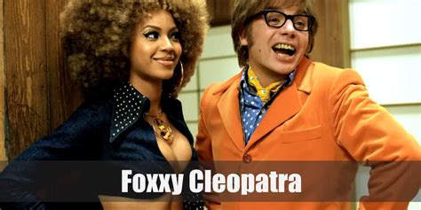 foxxy cleopatra and austin powers|foxxy cleopatra belt.